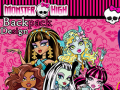 Гульня Дызайн рюкзака Monster High онлайн