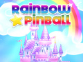 Гульня Rainbow Star Pinball онлайн