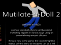 Гульня Mutilate a Doll 2: Ragdoll онлайн