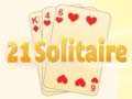 Гульня 21 Solitaire онлайн