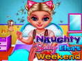 Гульня Naughty Baby Princess Weekend онлайн