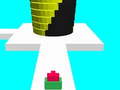 Гульня Stacky Tower Break 3D онлайн