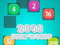 Гульня 2048 Перацягніце і Пакіньце онлайн