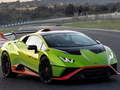 Гульня Lamborghini Huracan STO Слайд онлайн