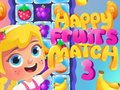 Гульня Шчаслівыя Фрукты Match3 онлайн