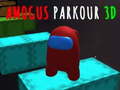 Гульня Amog Us Parkour 3D онлайн