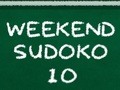 Гульня Выходные Судоку 10 онлайн