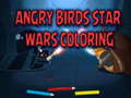 Гульня Афарбаваць Angry Birds Зорныя войны онлайн