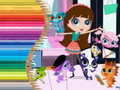 Гульня Кніга расфарбовак для Littlest Pet Shop онлайн