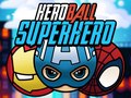 Гульня HeroBall Супергерой онлайн