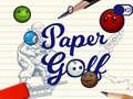 Гульня Papier Golf онлайн