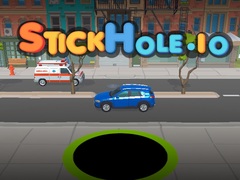 Гульня Stickhole.io онлайн