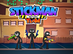 Гульня Вяртанне каманды Stickman онлайн