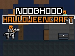 Гульня Noobhood Halloweencraft онлайн