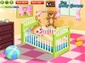 Гульня Baby Hazel: Час для Чысткі Зубоў онлайн