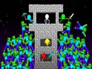 Гульня Stext супраць Zombie: Epic Battle онлайн