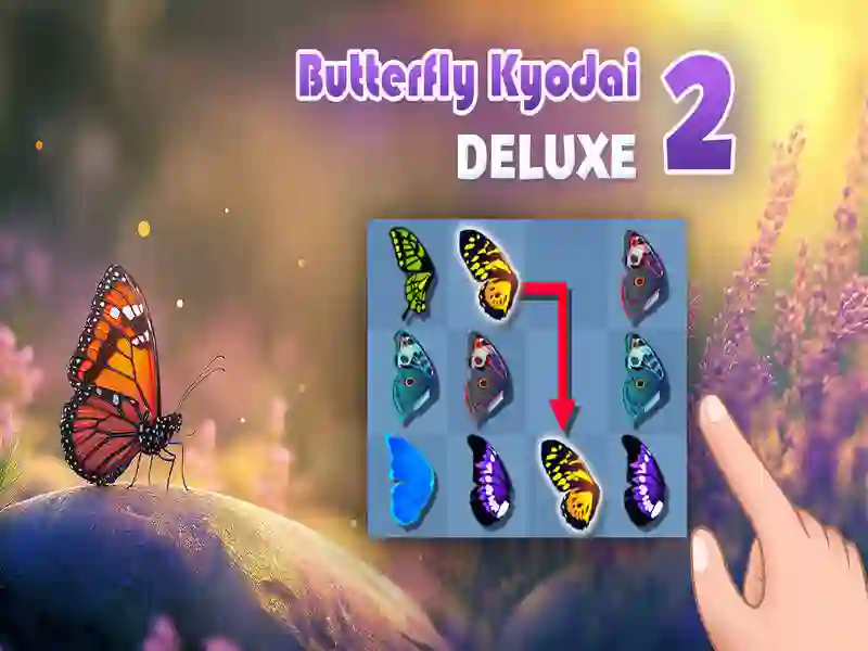 Гульня Матылькі Majong Deluxe 2 онлайн