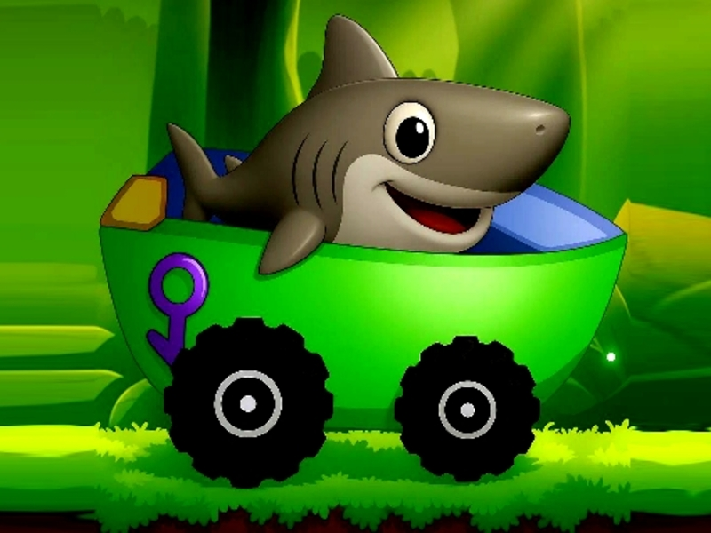 Гульня Tralalero Tralala Jeep Adventure онлайн