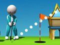 Гульня Гольф Игрока Кальмара 3D онлайн
