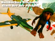 Гульня Bombardiro Crocodile Collision BRR BRR PATAPIM онлайн