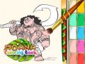 Гульня Кніга для раскрашвання Моана онлайн