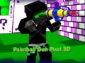 Гульня Пістолет Пейнтбол Піксель 3D онлайн