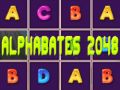 Гульня Алфавіт 2048 онлайн