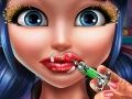 Гульня Кропкавая дзяўчынка: ін'екцыі губ онлайн