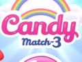 Гульня Candy Match 3 онлайн