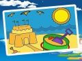 Гульня Летнія старонкі для раскрашвания онлайн
