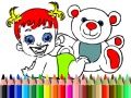 Гульня Назад у школу: Размалёўка лялек онлайн