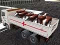 Гульня Transport domashnikh zhyvotnykh z kamionam онлайн