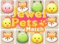 Гульня Jewel Pets Match онлайн