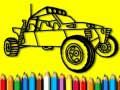 Гульня Вернуться в школу: Кніга для раскрашивания ралійных аўтамабіляў онлайн