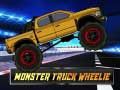 Гульня Monster Truck Wheelie онлайн