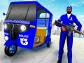 Гульня Таксі аўто-рыкша паліцыі онлайн