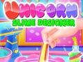 Гульня Дызайнер Сліма Эднорог онлайн