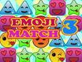 Гульня Emoji Match 3 онлайн