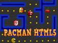 Гульня Pacman HTML5 онлайн