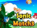 Гульня Sonic Match3 онлайн