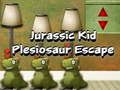 Гульня Jurassic Kid: Уцёкі Плезіазавра онлайн