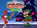 Гульня Power Rangers: Калядны бег онлайн