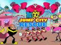 Гульня Teen Titans Go: Ратаванне ў Джамп Сіці онлайн Гульня Teen Titans Go: Ратаванне ў Джамп Сіці онлайн