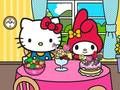 Гульня Ресторан Hello Kitty і сябры онлайн Гульня Ресторан Hello Kitty і сябры онлайн