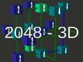 Гульня 2048 - 3D онлайн