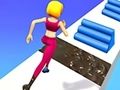 Гульня Дзяўчына Бяжыць Прыгажосць 3D онлайн