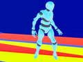 Гульня Noob Robo Parkour онлайн