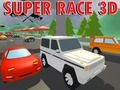 Гульня Супер Гонка 3D онлайн