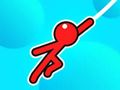 Гульня Stickman Hook Swing онлайн