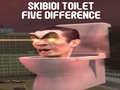 Гульня Skibidi Туалет Пяць Адрозненняў онлайн